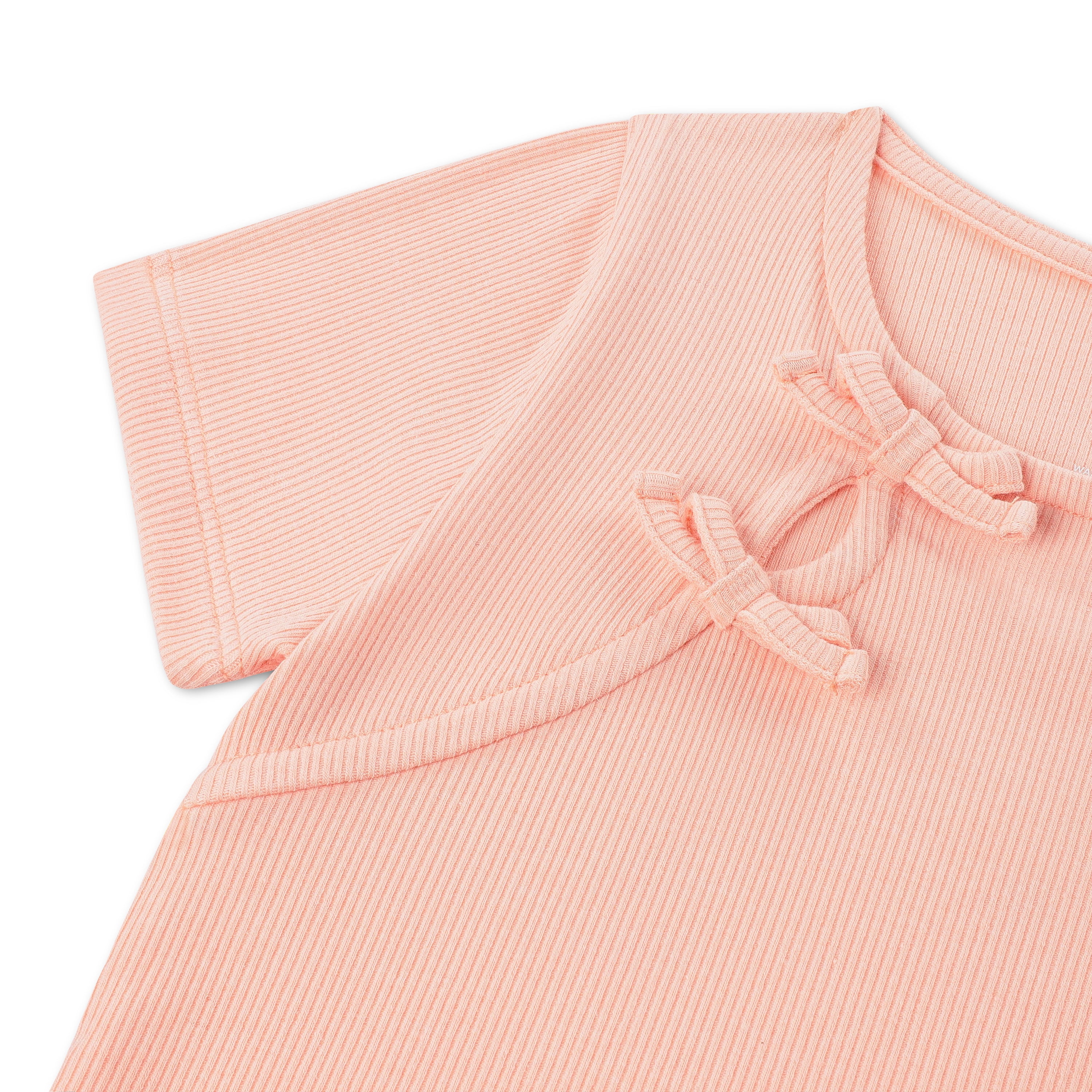 Levi Strauss Signature Girls Short Sleeve Bow Top, Sizes 4-16