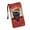Black Cat, variant on Penguin Women's Wallet Zip Around Clutch Purse with Wristlet, Snowman Credit Card Coin Organizer Holder Long Purse for Lady, Christmas