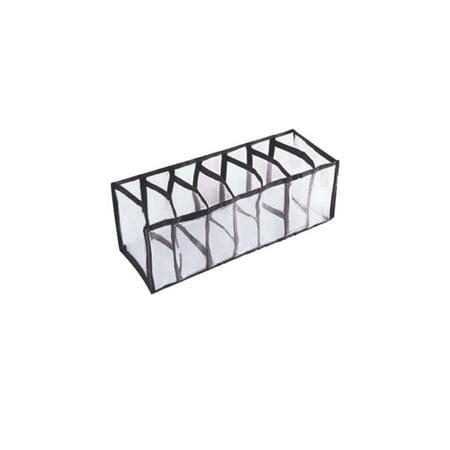

Hfyihgf 2PCS Household Foldable Mesh Underwear Storage Box Socks Bra And Panties