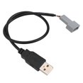 thumbnail image 3 of SPRING For 307 For C5 Etc USB Conector Female To Male For Android Multimedia 4 Pin Direct Installation Car Accessories USB, 3 of 9