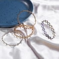 thumbnail image 4 of Pulsera de anillo retráctil mágico 2 en 1, creativa, elástica, con giro y plegable, con cristales y diamantes de imitación, joyería para mujer, regalo, 4 of 5