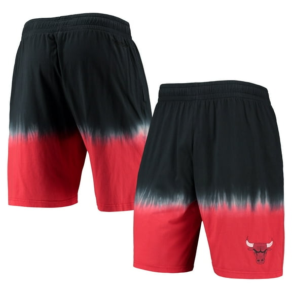 Men's Mitchell & Ness Black/Red Chicago Bulls Hardwood Classic Authentic Shorts