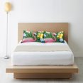 thumbnail image 6 of Yayeee Pillowcase Standard Size Set of 2 Satin Wrinkle Resistant Pillow Case, Pink Flamingo Pattern, 6 of 7