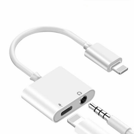 Black Friday / Cyber Monday Deal Lightning to 3.5mm Headphone Jack Audio and Charge Adapters for iPhone Adaptor with iPhone X/10/XS/XS Max/XR/8/8 Plus/7/7 Plus Headphone Dongle Splitter (Best Cyber Monday Electronics Deals 2019)