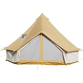 TOMOUNT Bell Tent with Zippered Floor for Hanging Stoves TOMOUNT Bell Tent with Zippered Floor for Hanging Stoves