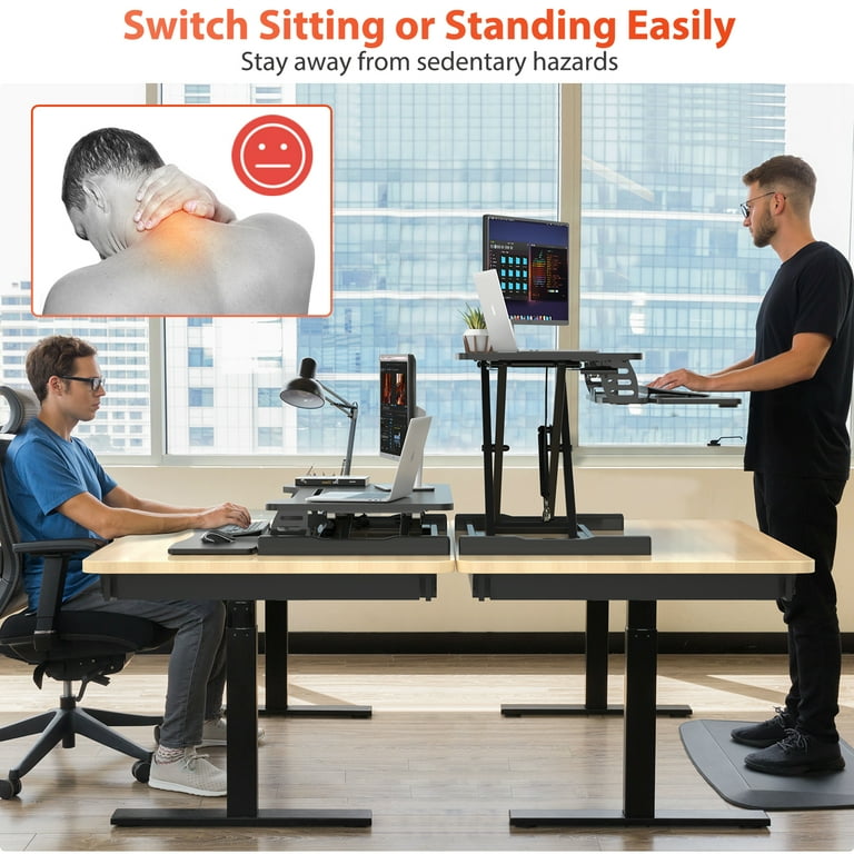 Flexispot AlcoveRiser Electric Desktop Workstation EM7MB, 44 OFF