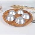 thumbnail image 4 of 10PCS Aluminum Alloy Egg Tart Moulds Cake Muffin Baking Cups Tartlets Pans, 4 of 8
