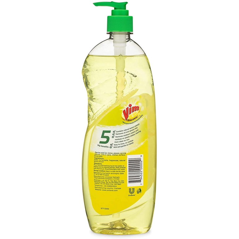 VIM DW LEMON & ROSE PUMP 25 OZ 1 ea - Walmart.com