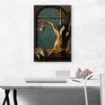 thumbnail image 2 of ARTCANVAS Still Life Of Game On a Window Ledge Canvas Art Print by Jean Baptiste Oudry - Size: 26" x 18" (1.50" Deep), 2 of 9