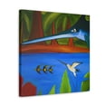thumbnail image 2 of Swordfish in the Sunset - Canvas, 2 of 10