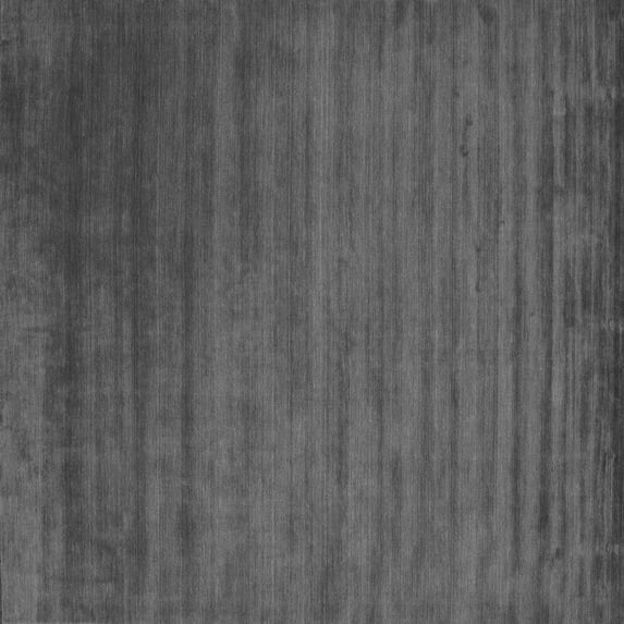 Ahgly Company Indoor Square Abstract Gray Contemporary Area Rugs, 7' Square