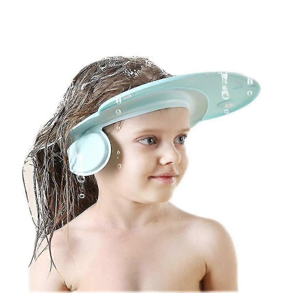 Children Bath Shower Cap Wash Shampoo Visor Shield Hat Prevent Water Entering The Eyes And Ears Bathing Tub Head Hair Rinser Protection Kids Toddler