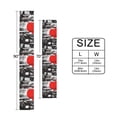 thumbnail image 6 of Yayeee Table Runner 70 inches Long Home Kitchen Dinning Party Decoration, Black Streets, 6 of 7
