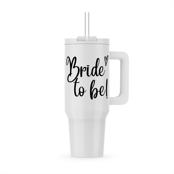 Bride To Be Wedding Gift Honeymoon And Bridal Shower Gift, 40oz Tumbler