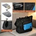 thumbnail image 3 of Nicetravel 8-Piece Hardside Luggage Set, Lightweight Suitcase with TSA Lock & Expandable Travel Tote Bag and Packing Cube, Lake Blue, 3 of 9