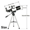 thumbnail image 3 of Dvkptbk Astronomical Telescope for Adults Children Profession Refractor Telescope 400mm Focal Length High Magnification Telescope for Beginners Gift 150X, 3 of 9
