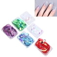 thumbnail image 4 of Nail Art Cellophane, Lightweight Portable Safe Eco-friendly Nail Glass Paper  For Home Use Professional Nail Salon, 4 of 8