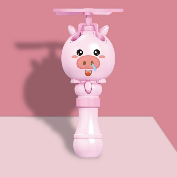 onlyliua Liquidación Máquina de Burbujas Fying Bamboo Bubble Machine Stick para Niños Verano Alaire Libre 70 Ml