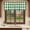Dark Green, variant on Beige Plaid Valances for Windows, Decorative Rod Pocket Window Valance Curtains, Spring Summer Farmhouse Buffalo Checkered Short Curtain Drapes for Kitchen/Living Room, 2 Panels, 60" W x 18" L