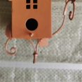 thumbnail image 3 of Metal Bird House with Pole Bird Feeder Bird House Pole Bird House, 3 of 5