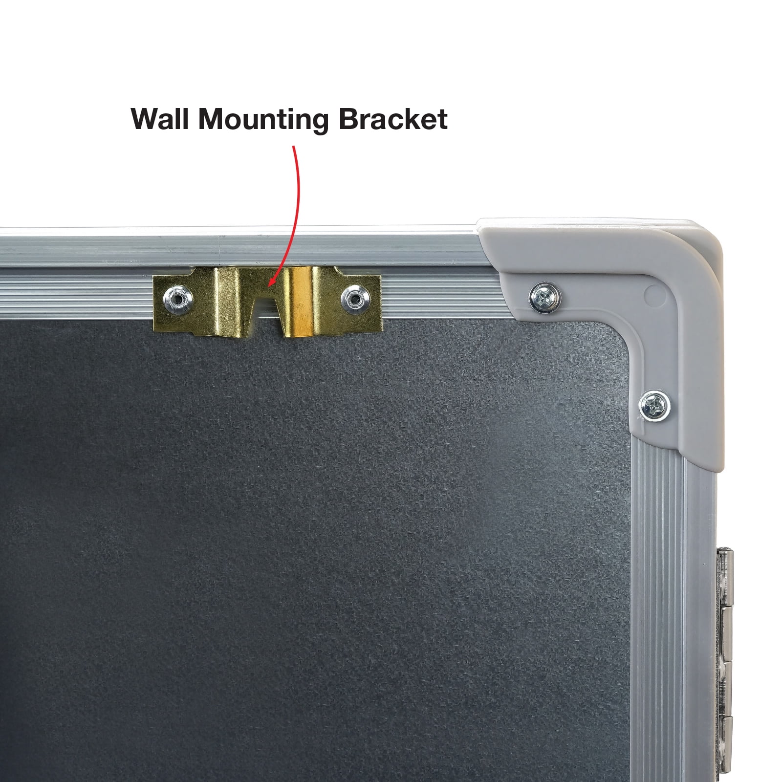 Excello Global Products 40" x 60" Wall Mounted Folding Whiteboard