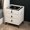 Beige White, variant on Smart Nightstand with Wireless Charging & Fingerprint Lock, 3-Drawer Bluetooth Speaker Bedside Table with Adjustable LED Lights & USB Port, 110LBS Capacity,Beige White