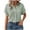 Army Green, variant on yievot Womens Button Down Shirts Oversized Short Sleeve Collared Blouses Lapel Casual Summer Tops