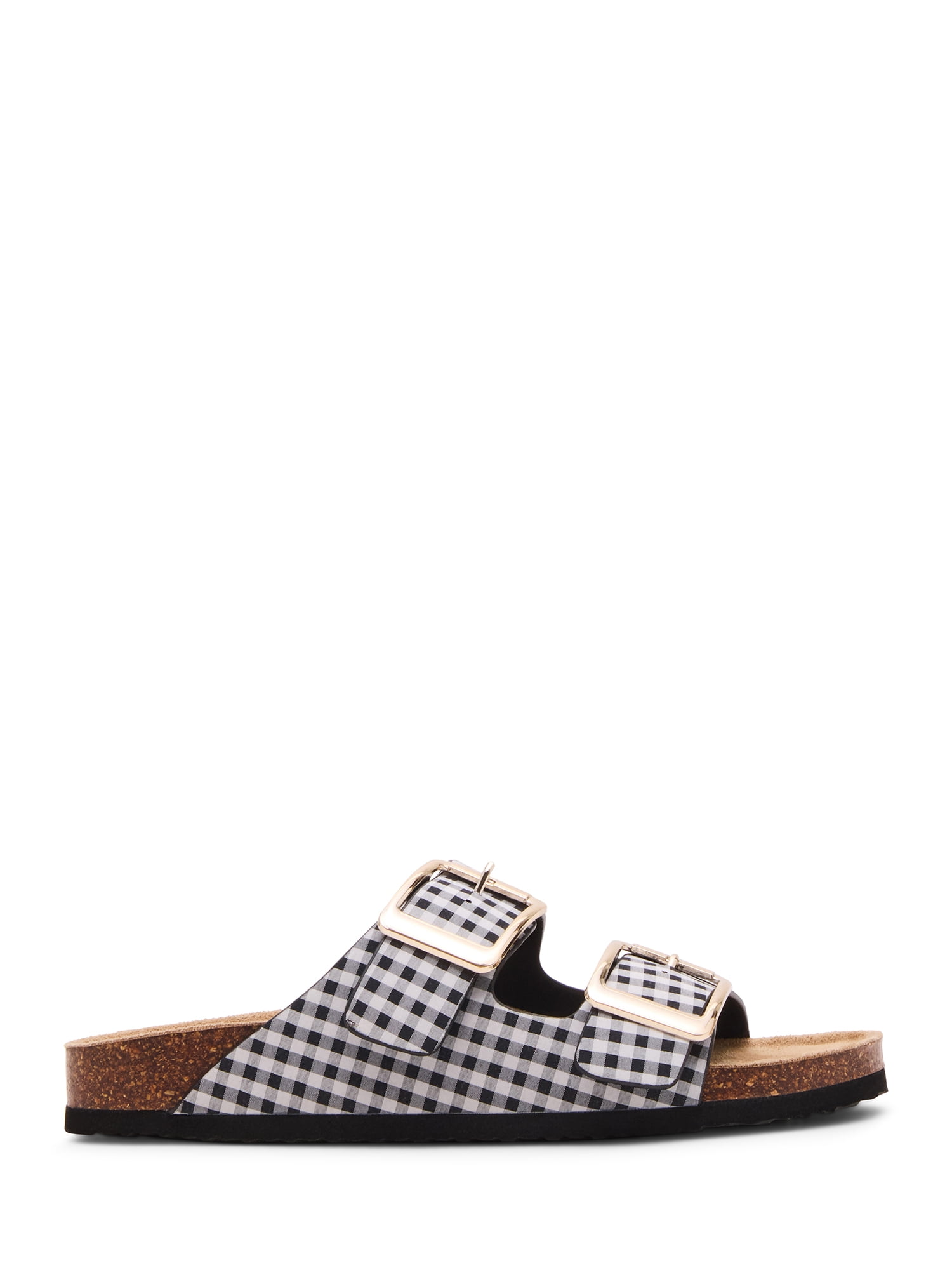 Madden Girl Women's Bodiee Two Strap Footbed Sandals