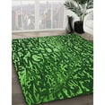 thumbnail image 2 of Ahgly Company Indoor Rectangle Patterned Deep Emerald Green Area Rugs, 8' x 12', 2 of 6
