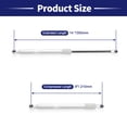 thumbnail image 4 of 2Pcs 14 Inch 72 Lbs/ 320N Silver Tone Lift Supports Struts Shocks Gas Spring Universal for RV Car Truck Boat, 4 of 7