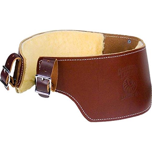 Doublure de Ceinture en Cuir Occidental 5005 TG avec Peau de Mouton