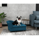 thumbnail image 1 of Sofa para perros con almacenamiento, azul oscuro, sofá para perros pequeños, 1 of 4