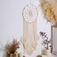 thumbnail image 4 of Macrame tapiz colgante de pared decoración de artesanías bohemias tapiz precioso para casa de Círculo de madera Macarena Tapiz tejido, 4 of 8