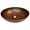 Antique Copper, variant on Native Trails Cps84 Maestro Sonata 17" Circular Copper Vessel Bathroom Sink - Copper