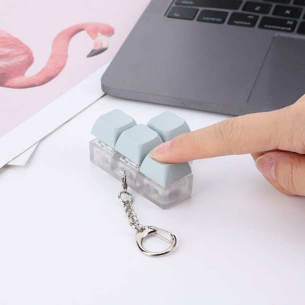 Pack De 2 Llaveros Antiestrés Con Textura – Juguetes Sensoriales Portátiles Para Relajarse En Casa U Oficina