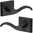 thumbnail image 2 of Baldwin FDCURTSR112 Curve Non-Turning Two-Sided Through-Door Dummy Door Lever Set - Bronze, 2 of 4