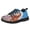 Brown Horse Flower Field, variant on Halloween Shoes for Kids Slip On Sneakers Ladybug Pumpkin Ghost Running Tennis Shoes for Boys Girls Lightweight Lace up Outdoor Sport Athletic Sneakers
