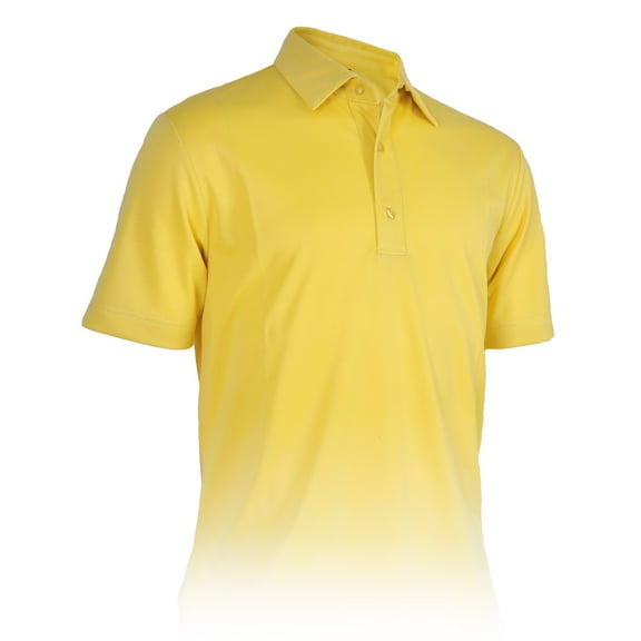 Monterey Club Men's Matrix Texture Solid Golf Polo Shirt #3617