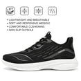 thumbnail image 3 of CHICVOMEY Men's Sneakers Breathable Mesh Walking Shoes Lightweight Fashion Sneakers with Shock-Absorbing & Non-Slip Sole for Casual Work Travel Sneakers, 3 of 8