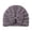 Grey, variant on AJGRHE Toddler Baby Boys Girls Knitted Solid Bowknot Elastic Turban Hat Turban Hats with Bow, Stretchy Baby Head Cover Beanies for Toddler Head Wraps Purple One Size