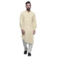 thumbnail image 1 of Atasi Rayon Ethnic Long Kurta For Boys Printed Party Wear Kurta For Men, 1 of 6