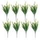 thumbnail image 1 of 8PC Artificial Peppermint Flowers With Realistic Green Plant And Pointed Leaf Grass, 1 of 2
