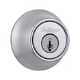 thumbnail image 1 of Candado con llave Deadbolt Lock Kwikset 660, cromo satinado, grado 3, ANSI, 1 of 1