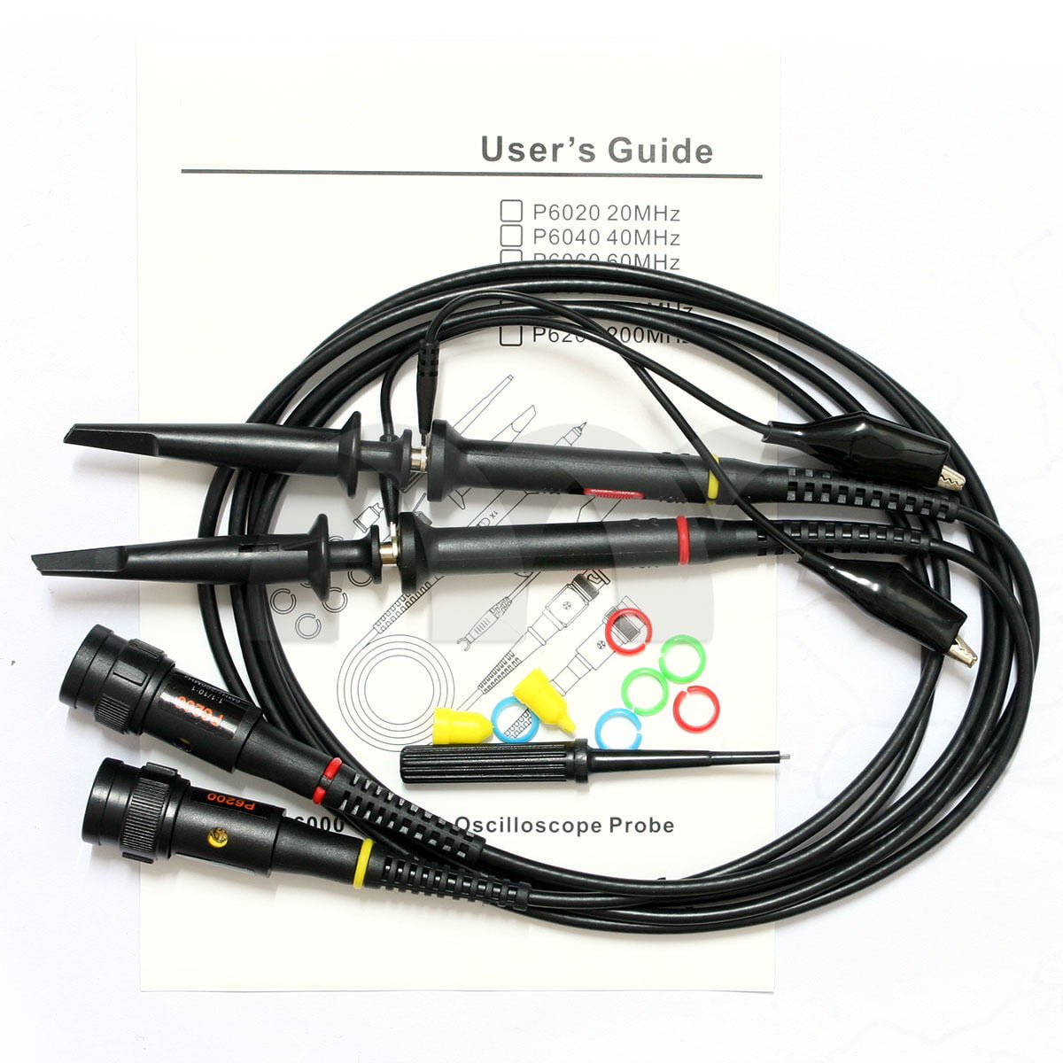 USA　200MHz Oscilloscope Scope analyzer Probe test leads kit for HP Tektronix 