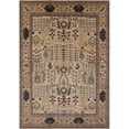 thumbnail image 1 of Ahgly Company Machine Washable Indoor Rectangle Industrial Modern Sepia Brown Area Rugs, 8' x 10', 1 of 7