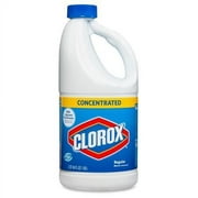 30769CT Clorox Regular-Bleach Concentrated - Liquid Solution - 64 fl oz (2 quart) - 8 / Carton - Clear
