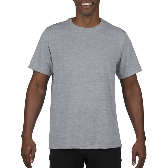 Gildan Mens Performance T-Shirt, XL, Sport Grey
