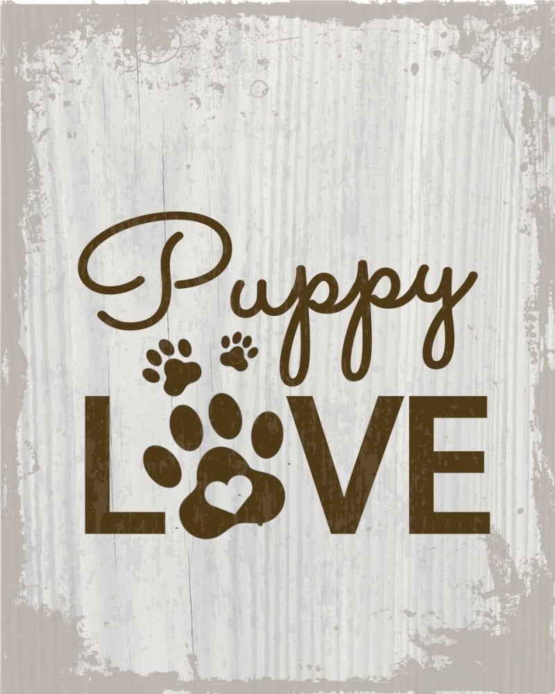 Puppy Love Poster Print by ND Art and Design (24 x 30)