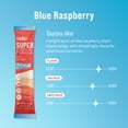 thumbnail image 2 of Nello SuperFocus Focus Drink Mix – Fruit Punch Flavor – Alpha GPC, Lion’s Mane, Rhodiola & N-Acetyl L-Tyrosine – Sugar-Free, On-the-Go Packets – 20 Travel Packets - Blue Raspberry, 2 of 4