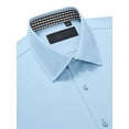 thumbnail image 3 of sogami Mens Wrinkle Free Dress Shirts Stretch Business Button Up Formal Shirt, 3 of 7